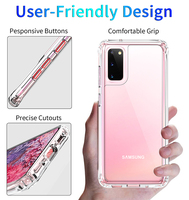 IVANHOE – coque rigide transparente en acrylique antichoc pour Samsung S21, S20, FE, S10e, S10, S9, S8 Plus, Note 8, 9, 10, 20 Ultra