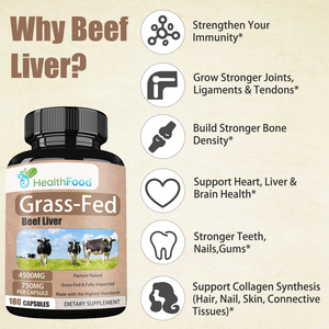 Factory Direct Grass-Fed Capsules with Bovine Liver Strengthen <b>Your</b> Immunity Grow Support Collagen Synthesis Capsules - Product Image 6