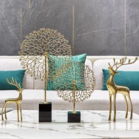 2025 Offres Spéciales fait à la main métal léopard arbre luxe décor à la maison accessoire Art artisanat autre décoration de la maison pour un usage domestique