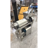 Extractor de Jugo Comercial en Espiral para Frutas y Verduras, Máquina Exprimidora de Manzana, Pera, Morera y Jengibre