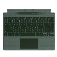Keyboard Mini LED Nirkabel Ultra Hemat Daya untuk iPad Pro 11-inci Generasi ke-6 2024 dengan Penggantian Baterai Kancing