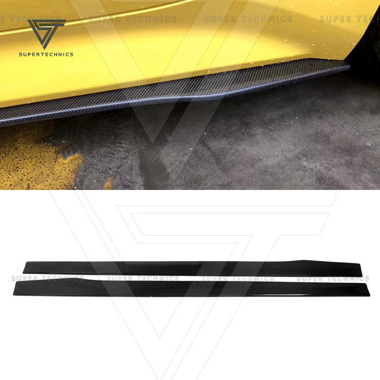 side skirts carbon carbon fiber for audi s6