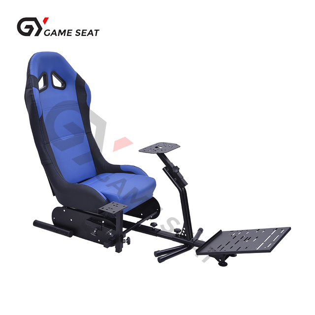 GY028 Good Quality Sports Sim Racing Seats Driving Game Sim Steering Wheel Stand Fold Seat for Xbox 360,Logitech G25,G27,G29