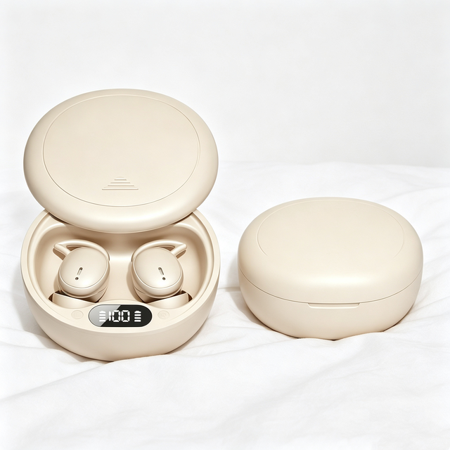 M73 Factory Price Mini True Wireless Earphones High Fidelity Sound Quality TWS Headphones LED Power Digital