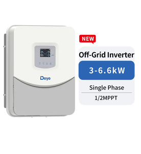<span class=keywords><strong>Inversor</strong></span> Solar Monofásico Deye de 6kW de Alta Resistencia, Compatible con Baterías de Litio, Resistente a la Intemperie IP65 - Product Image 1