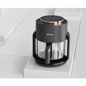 Deep Fryer Glass No Oil air Fryer Oven <strong>Toaster</strong> Cooker Stove air Fryer Model GAFO-09 Custom Factory 4L Capacity - Product Image 5