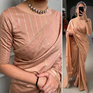 เลื่อมและ Zari Work Saree,เสื้อส่งออกและจัดจำหน่ายแฟชั่นสำหรับผู้หญิง - Product Image 4