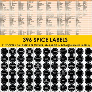 Estante de Especias de Bambú para Montar en la Pared de la Cocina con Frascos, Organizador de Especias de Bambú - Product Image 4