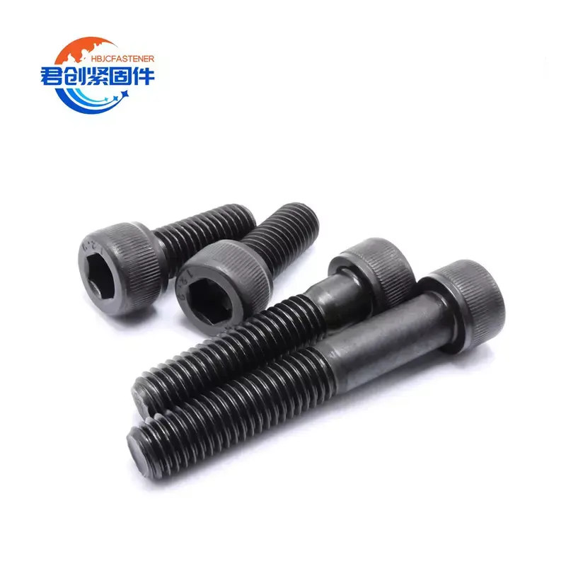 Ổ cắm cap Head Bolt cường độ cao 8.8 10.9 12.9 Nhà Máy Giá GB DIN IOS tiêu chuẩn