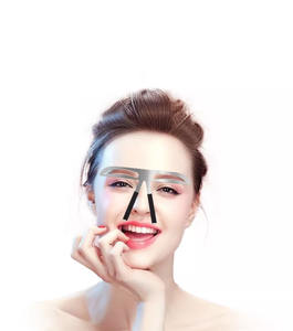 Regla de Acero Inoxidable para Cejas, Herramienta de Medición Duradera para Maquillaje Permanente, Diseño de Cejas, Accesorios para Tatuajes - Product Image 5