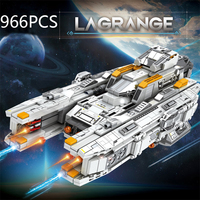 Reobrix 788 MOC Space Fighter Star Battleship Artillery Ship Model Briques DIY Assemblage Jouets Kits En Plastique Ensembles De Blocs De Construction