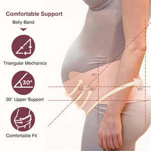 Nuevo diseño de seguridad, <span class=keywords><strong>faja</strong></span> Abdominal, espalda, maternidad, <span class=keywords><strong>embarazo</strong></span>, banda de soporte, cinturón de vientre para embarazadas, para mujeres embarazadas - Product Image 4