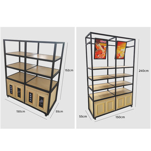 <span class=keywords><strong>ตู้</strong></span>ขนมปังและชั้นวางของเหล็กไม้แบบหลายชั้นสั่งทำพิเศษ ชั้น<span class=keywords><strong>ว</strong></span>างเค้ก ชั้น<span class=keywords><strong>ว</strong></span>างของด้านข้าง - Product Image 2