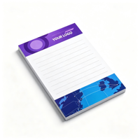 Bloc-notes autocollants promotionnels personnalisés avec logo, bloc-notes adhésifs publicitaires en gros pour cadeaux d'entreprise