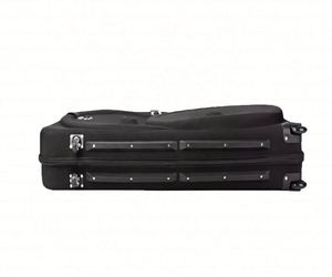 Sac de cadre de vélo de voyage personnalisé avec roulettes, boîte noire en EVA rigide pour vélo de route - Product Image 5