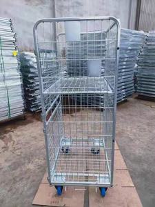 Magazijn Logistiek Opslag Draad Mesh Trolley - Product Image 2