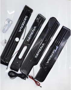 Plaque d'extérieur <span class=keywords><strong>de</strong></span> <span class=keywords><strong>voiture</strong></span> en acier inoxydable, décoration <span class=keywords><strong>pour</strong></span> <span class=keywords><strong>porte</strong></span> <span class=keywords><strong>de</strong></span> mort, LED, <span class=keywords><strong>pour</strong></span> serena c27 2018 - Product Image 6