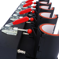 Goosam Machine de transfert par sublimation professionnelle 5 en 1 Combo 5 en 1 Mug Heat Press pour tasses