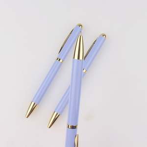 Bolígrafo de Metal Color Morado Caramelo con Logotipo Personalizado 2025 para Niñas, 1.0 mm, Regalo - Product Image 2