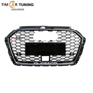 Griglia Stile ACC RS3 per <span class=keywords><strong>A3</strong></span>/<span class=keywords><strong>S3</strong></span> 8V.5 (2017-2020) Berlina/Hatchback, Griglia Anteriore OEM Nero Lucido/Cromata per <span class=keywords><strong>A3</strong></span> <span class=keywords><strong>S3</strong></span> 8V.5 Facelift - Product Image 2
