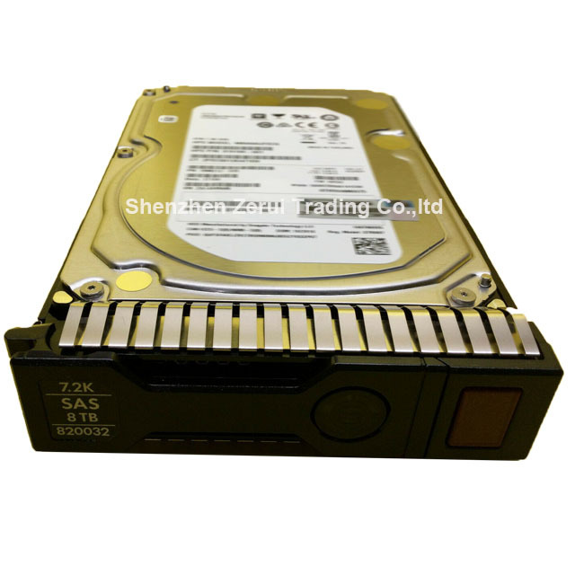 Fast Speed of Data Storage 8Tb Sas 12G HDD Internal Sas 819201-B21 7.2K 3.5Inch Server HDD 8Tb Hard Drive