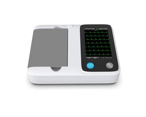 Electrocardiógrafo Digital de Tres Canales y 12 Derivaciones, Ecológico y de Bajo Consumo, Diseño Ajustable, Certificado CE Quirúrgico - Product Image 3