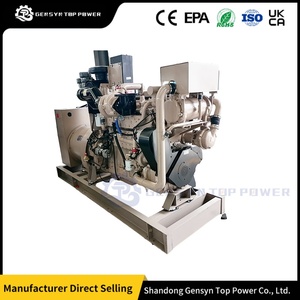 เครื่องกำเนิดไฟฟ้าดีเซลทางทะเลขนาดกะทัดรัด Gensyn Top Power CTP Yacht Preferred พร้อมระบบควบคุม Smartgen โครงสร้างฉนวนสองชั้น ลดเสียงรบกวน - Product Image 6