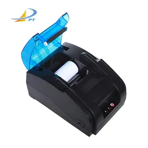 De Verbeterde 58Mm Mini Pos Draadloze Thermische Blue Tooth Label Printer Voor Desktop Bon Thermische Ticket Printer