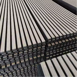 Pannello in <span class=keywords><strong>Legno</strong></span> a Doghe Chengxin, <span class=keywords><strong>Pannelli</strong></span> in MDF <span class=keywords><strong>con</strong></span> Doghe in <span class=keywords><strong>Legno</strong></span> Naturale, Pannello Acustico a Doghe, Pannello Fonoassorbente per Pareti - Product Image 3