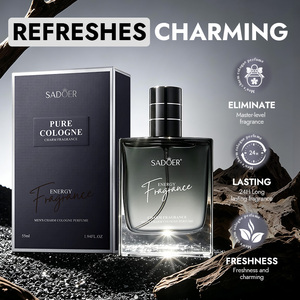 Parfum pour homme Hot Passion 55ml, senteur boisée Gulong, parfum de luxe en spray, parfum frais et envoûtant longue durée pour un usage quotidien - Product Image 4