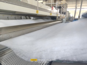 Polyester White Geotextile Fabric Punteado Con <strong>Aguja</strong> No Tejido De Polipropileno (PP) Nonwoven Geotextile - Product Image 3
