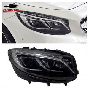 ไฟหน้ารถสำหรับ2015-2020 Mercedes Benz S-Class C217 A217คูเป้ S63 <span class=keywords><strong>S500</strong></span>ชุดประกอบไฟหน้า LED แบบดั้งเดิม S65 - Product Image 6