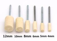 Feutre de polissage de précision pour bijoux 8*12mm 3*40mm Outil de finition haute densité