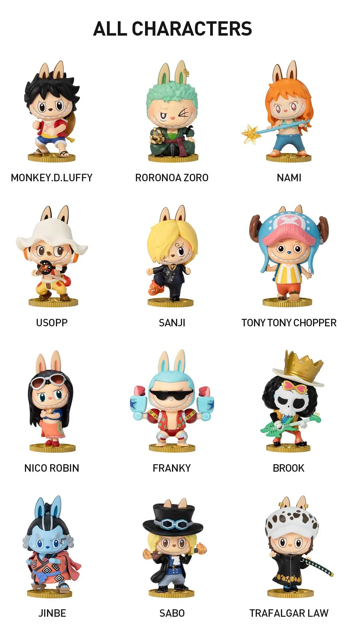 POP MART MONSTERS X Onee Blind Box - Labubu as Onee Piece
