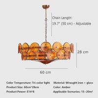 Lustre moderne de luxe en verre blanc à design superposé, taille personnalisée, éclairage doux, salle à manger/salon, villa, hôtel
