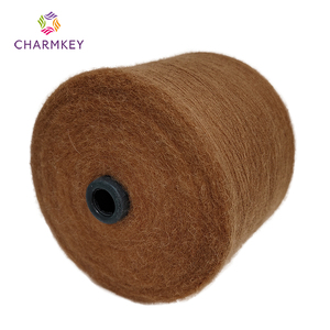 17% Baby Alpaca, 39% Lana, 44% Nylon, 1/30NM, Hilo de Alpaca Sudafricana Superfino, Hilo de Mohair Tejido en <span class=keywords><strong>Cono</strong></span> - Product Image 3