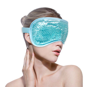 Le masque pour les yeux en perles de gel de refroidissement à compresse chaude et froide réutilisable peut être chaud au four à micro-ondes pour l'œdème des yeux et les cernes. - Product Image 4