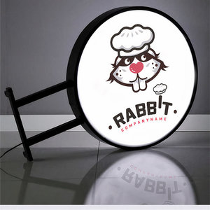 Tùy chỉnh ngoài trời Vòng <span class=keywords><strong>LED</strong></span> Acrylic không thấm nước hộp đèn quảng cáo hiển thị dấu hiệu cho tiếp thị thương hiệu - Product Image 4