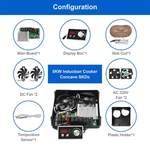 Taşınabilir 2000W Ultra ince düşük fiyat elektrikli soba/elektrikli indüksiyon ocak indüksiyon ocak