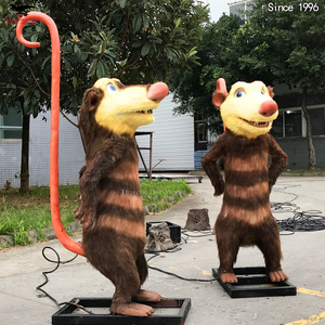 Modelo Animatrónico de Dinosaurio Artificial para Parques Temáticos, Simulación de King Kong de Espuma para Niños, Atracción para Centros Comerciales - Product Image 4