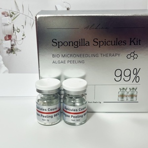 Kit de spicules de Spongilla 99% pur, <span class=keywords><strong>bio</strong></span>, algues, peeling, exfoliation, collagène stimulant, anti-rides, renouvellement de la peau - Product Image 2