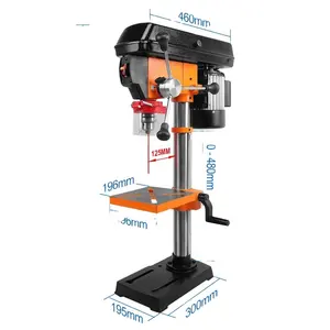 Taladro de Banco de 750W, soporte de prensa, máquina perforadora, Motor de prensa, nuevo producto, 2020 hoteles, taladro Normal de 60mm