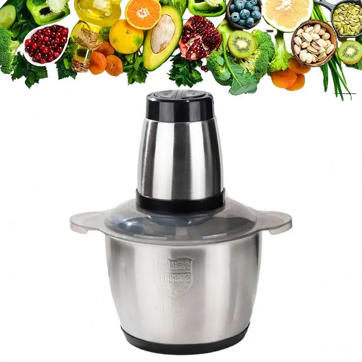 Pencincang makanan, blender robot smoothie multifungsi pembuat cuisin mixeur daging de cabai dan prosesor mixer