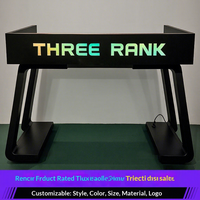 Bar LED DJ Booth Portable Mixer KTV Private Room Ambiance Stainless Steel Customizable Modern Design Internet-Famous