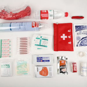 Trousse de premiers secours d'urgence en plein air, 16 pièces, équipement de survie multicolore pour le sauvetage en milieu sauvage - Product Image 2