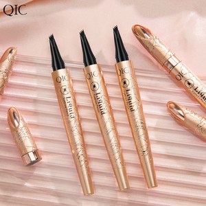 ดินสอเขียนคิ้ว 4 หัว แบบ 3 มิติ กันน้ำ สีน้ำตาลเข้ม สีธรรมชาติ เขียนเส้นละเอียด ดินสอเขียนคิ้ววิเศษ รุ่นใหม่สำหรับผู้หญิง - Product Image 5