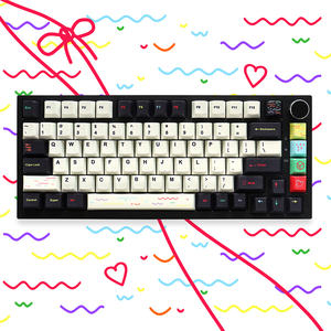 Offre spéciale <span class=keywords><strong>TUT</strong></span> EMO Keycaps Dye Sublimation Pbt 129 touches Cherry Profile Keycaps pour 61/64/87/104/108 Mx Switch clavier mécanique - Product Image 1
