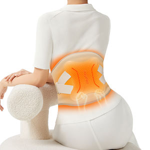 Kabelloser Aufladbarer Massagegürtel 6000nm 14000nm Tiefenvibrationstherapie mit Graphen-Heizung 8000mAh Akku und Drahtloser Fernbedienung - Product Image 1