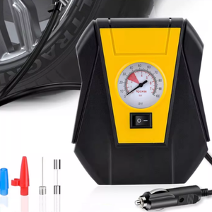 Bomba de <span class=keywords><strong>Aire</strong></span> Portátil Mini para <span class=keywords><strong>Coche</strong></span>, Inflable, de Emergencia, para Exteriores, con Alimentación por Encendedor de Cigarrillos DC12V - Product Image 1