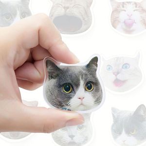 Aimant de réfrigérateur en acrylique personnalisé avec motif chat mignon, feuille magnétique flexible, vente en gros, pour photos DIY sur réfrigérateur – Solution tout-en-un - Product Image 2